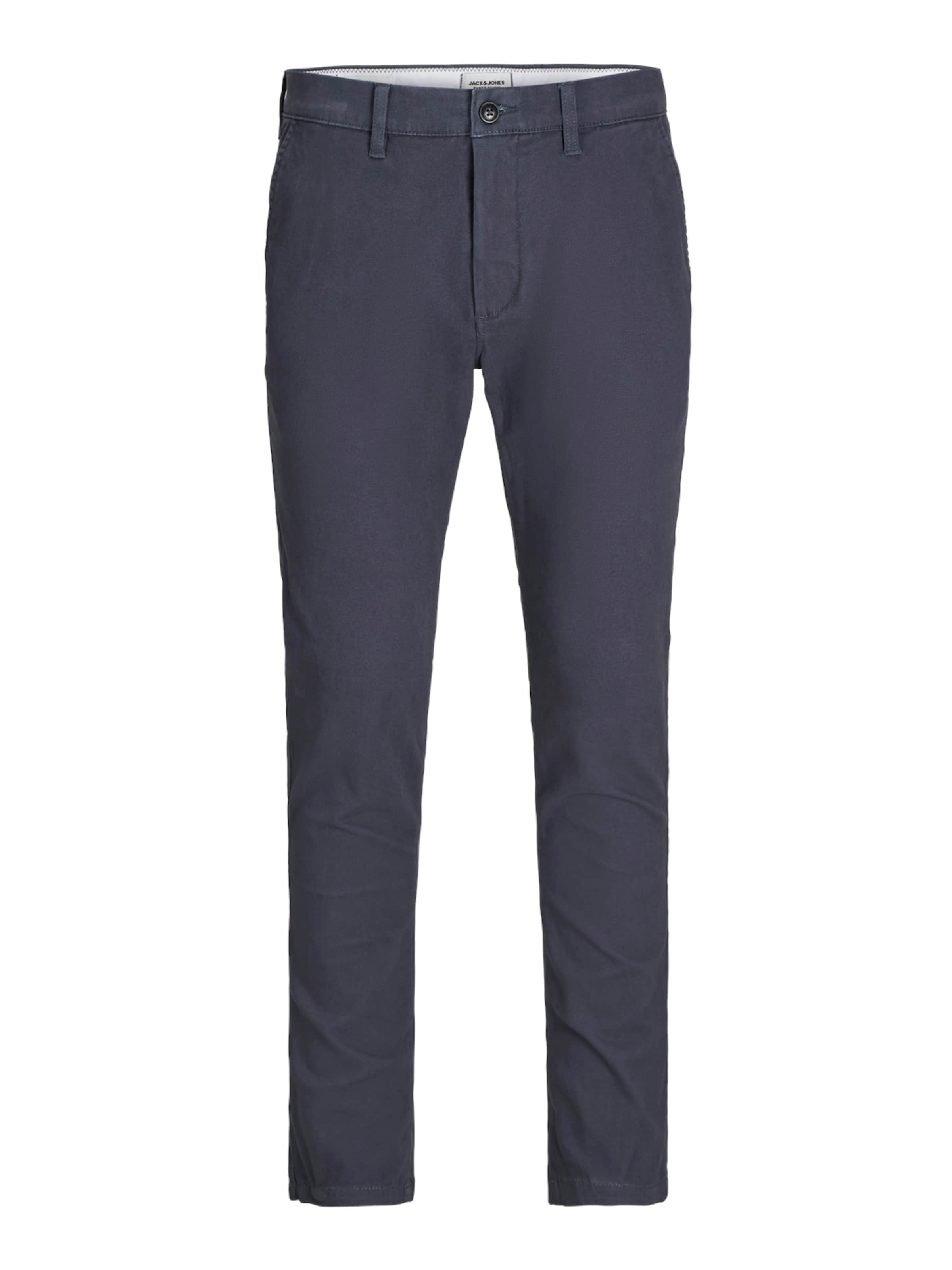 JACK & JONES Παντελόνι τσίνο 'JJIMarco JJDave' σε μπλε: μπροστά