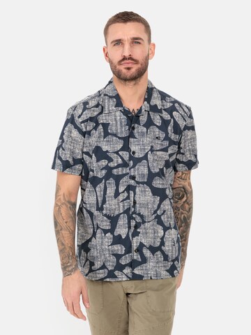 CAMEL ACTIVE Regular Fit Hemd in Blau: Vorderseite