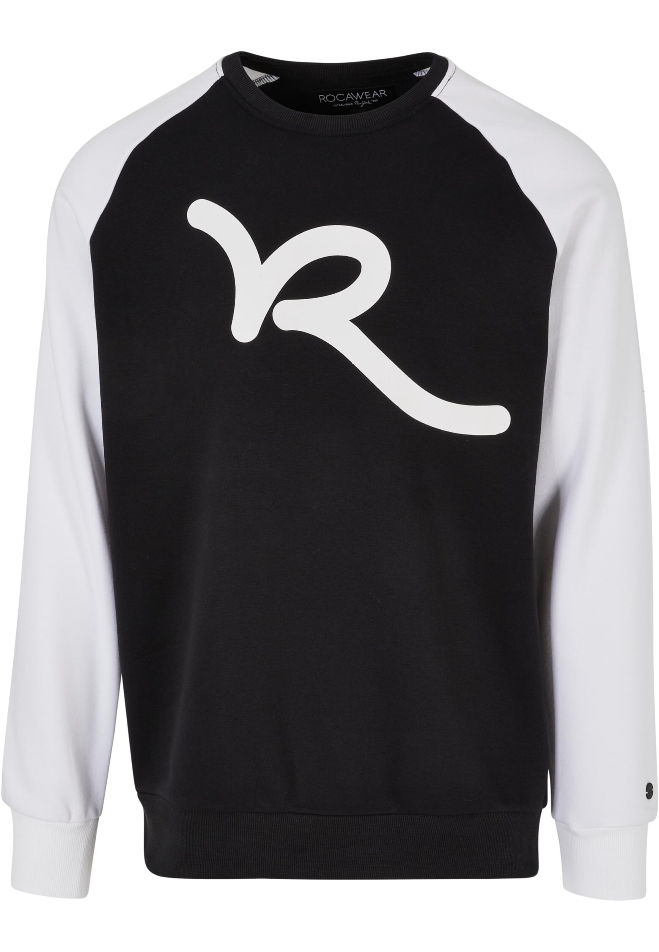 ROCAWEAR Sweatshirt in Black: front