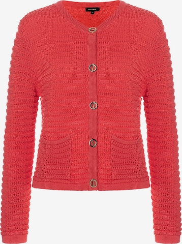 Cardigan MORE & MORE en orange : devant