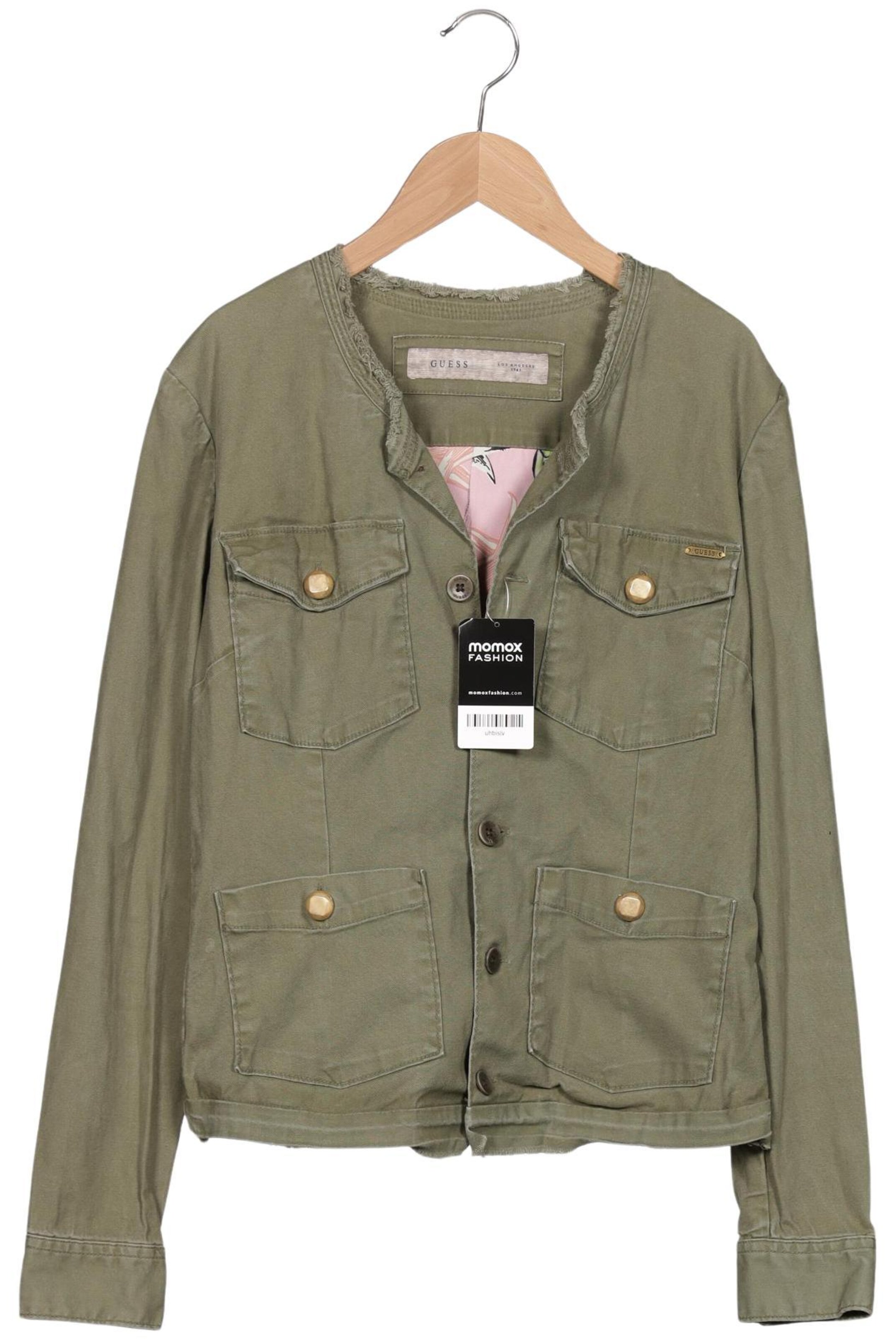 GUESS Jacket & Coat in M in Green: front