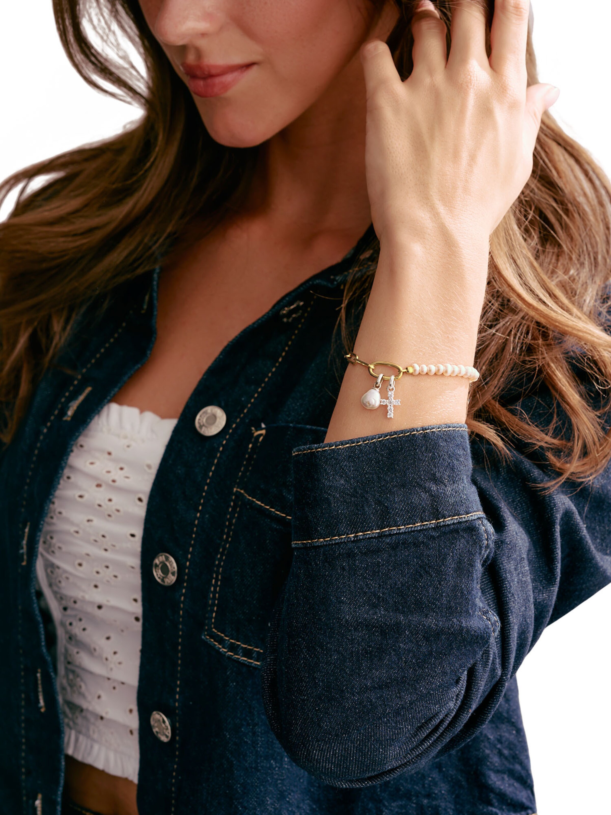 Thomas Sabo Bracelet in Gold: front