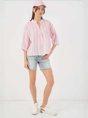 Bigdart - Blusa em rosa