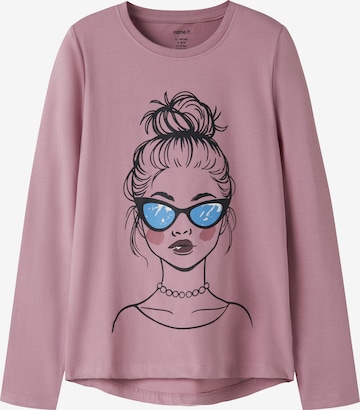 NAME IT Shirt 'NKFVIX' in Purple: front