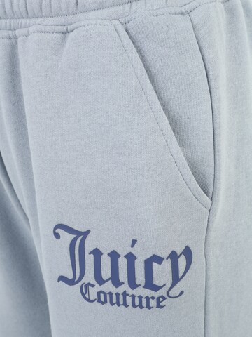 Juicy Couture Sport Ozke Športne hlače | modra barva
