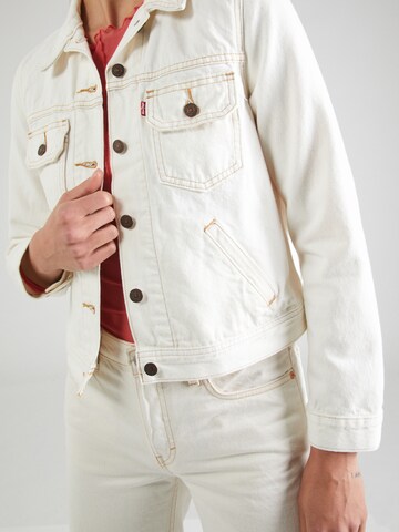 LEVI'S ® Демисезонная куртка 'Utility Original Trucker Jacket' в Белый