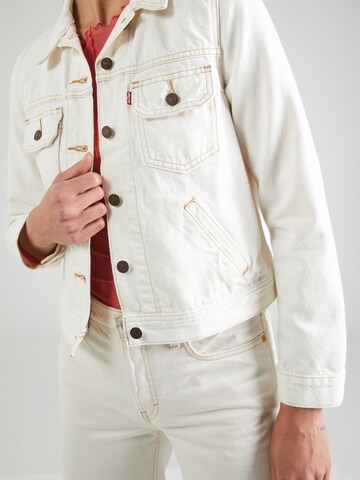 LEVI'S ® - Chaqueta de entretiempo 'Utility Original Trucker Jacket' en blanco