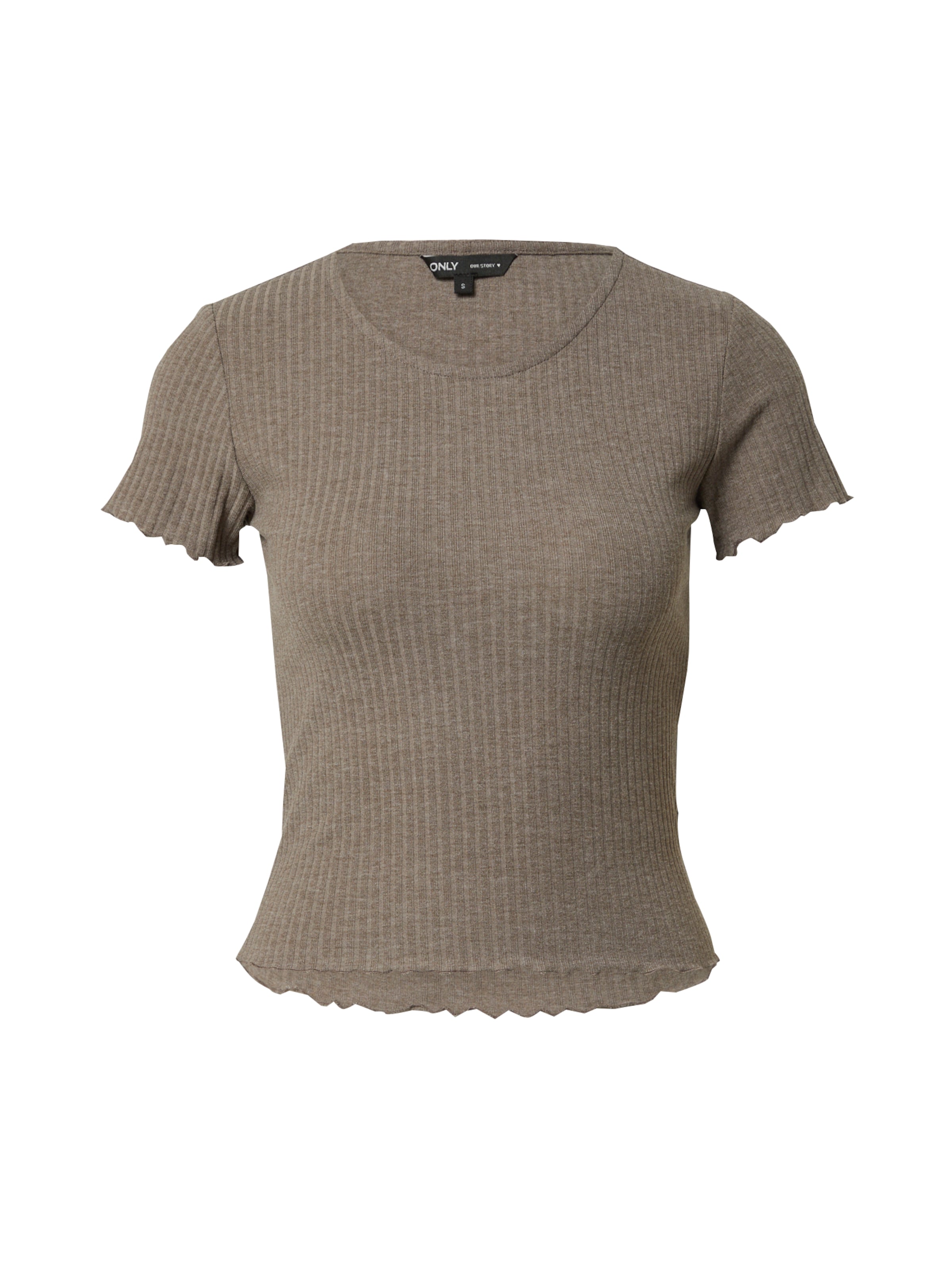 ONLY Tričko 'ONLEmma' – hnědá: přední strana