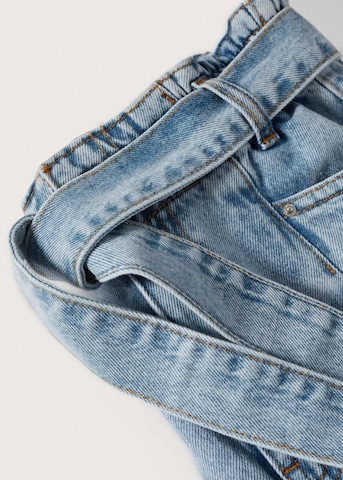 MANGO regular Jeans 'Ares' i blå