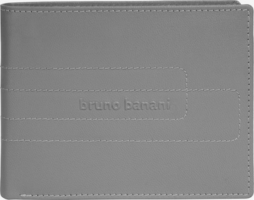 Bruno Banani Wallet 'Bruno Banani Geldbörse' in Grey: front