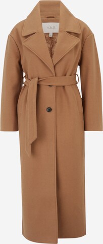 Y.A.S Petite Ανοιξιάτικο και φθινοπωρινό παλτό 'EMMA' σε καφέ: μπροστά