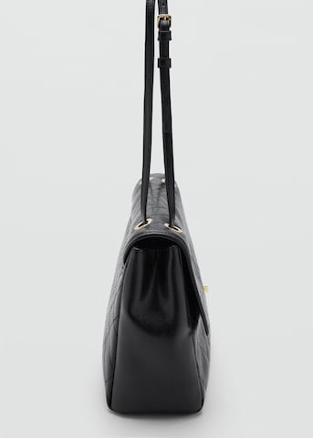 Borsa a spalla 'CHARLIE' di MANGO in nero
