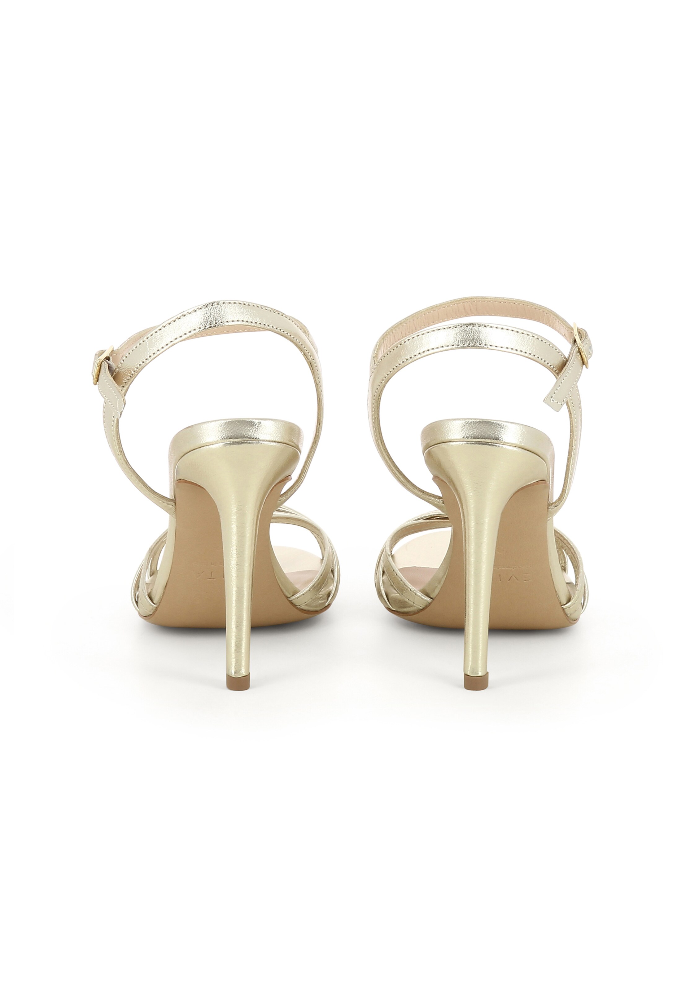 EVITA Strap sandal 'EVA' in Gold