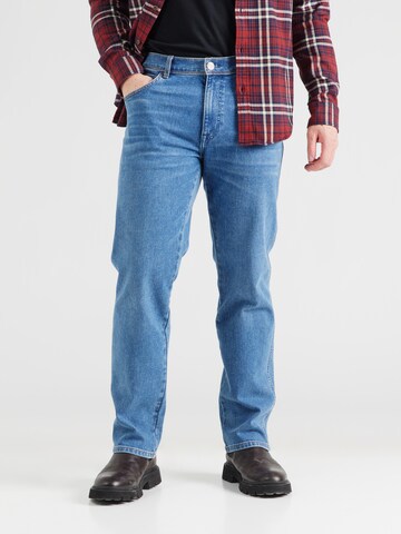 Regular Jeans 'TEXAS ASH' de la WRANGLER pe albastru: față