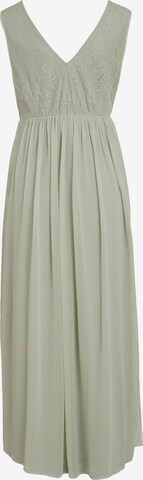 VILA فستان سهرة 'Sancia' بلون أخضر