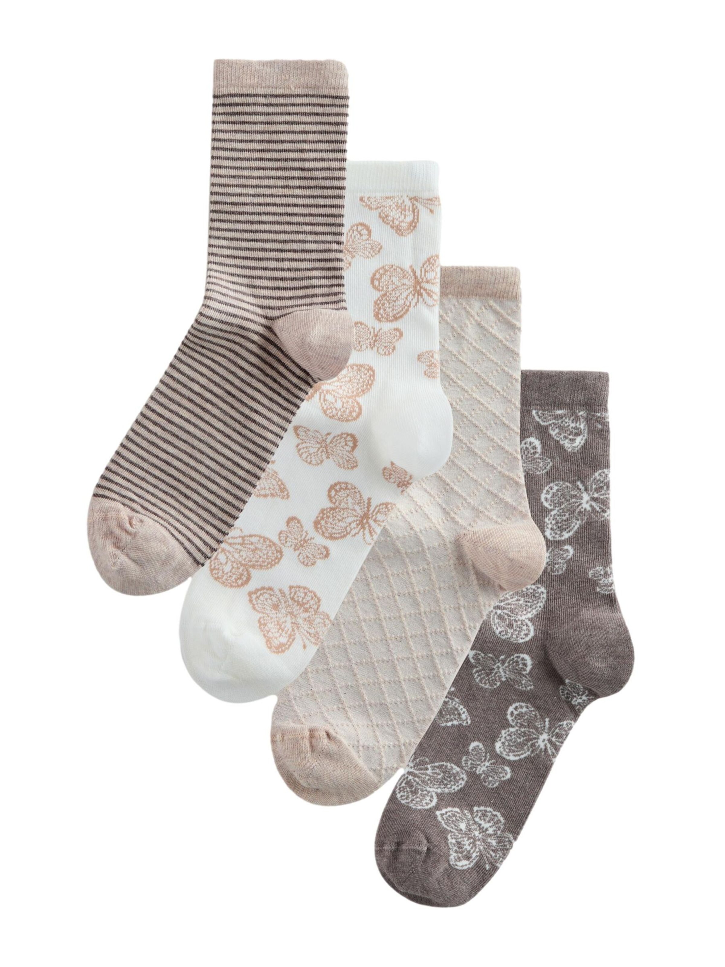Next Socken in Beige: Vorderseite