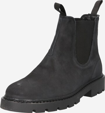 ABOUT YOU Chelsea boots 'Darius' in Zwart: voorkant