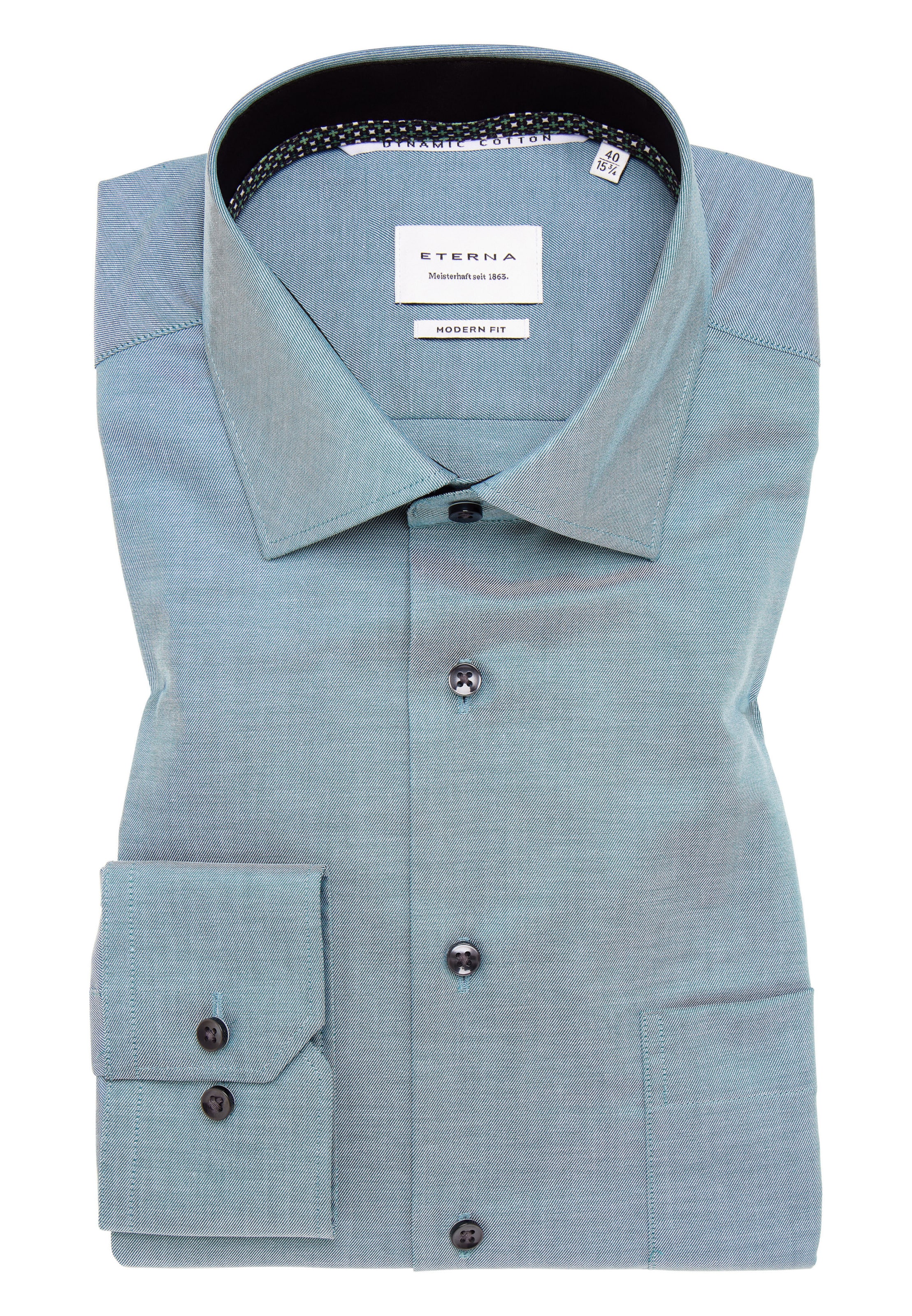 ETERNA Regular Fit Hemd in Grün