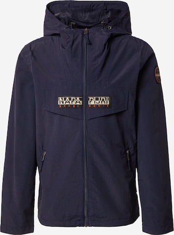 NAPAPIJRI Between-Season Jacket 'RAINFOREST' in Blue: front