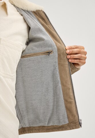 JOOP! Jeans Tussenjas 'Byer' in Bruin