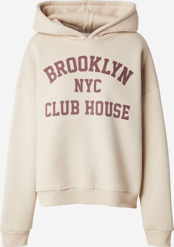 ABOUT YOU Collegepaita 'Inka' värissä beige: etupuoli