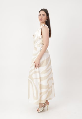 Elara Sommerkjole i beige