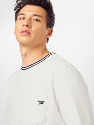 T-Shirt 'Downtown' PUMA en blanc