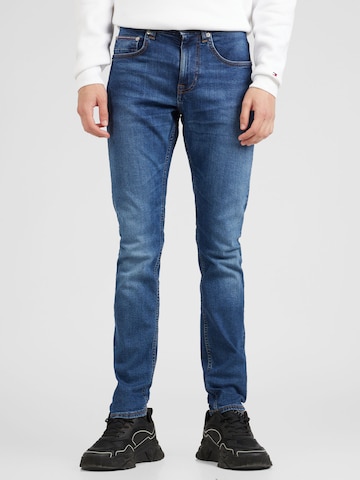 TOMMY HILFIGER - Slimfit Calças de ganga 'Flex Houston' em azul: frente