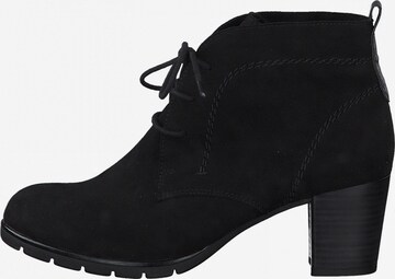 MARCO TOZZI Lace-Up Ankle Boots in Black