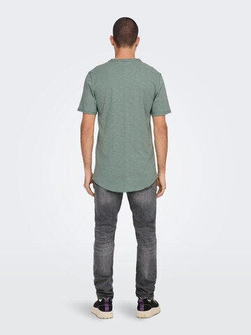 Only & Sons - Camisa 'Benne' em verde