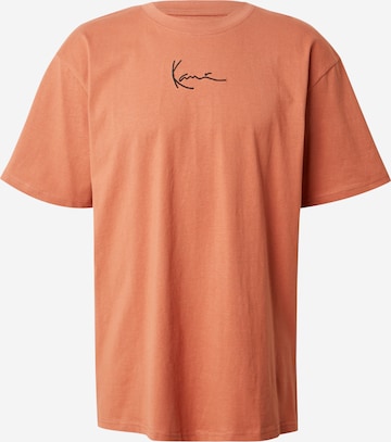 Karl Kani Paita 'Essential' värissä oranssi: etupuoli