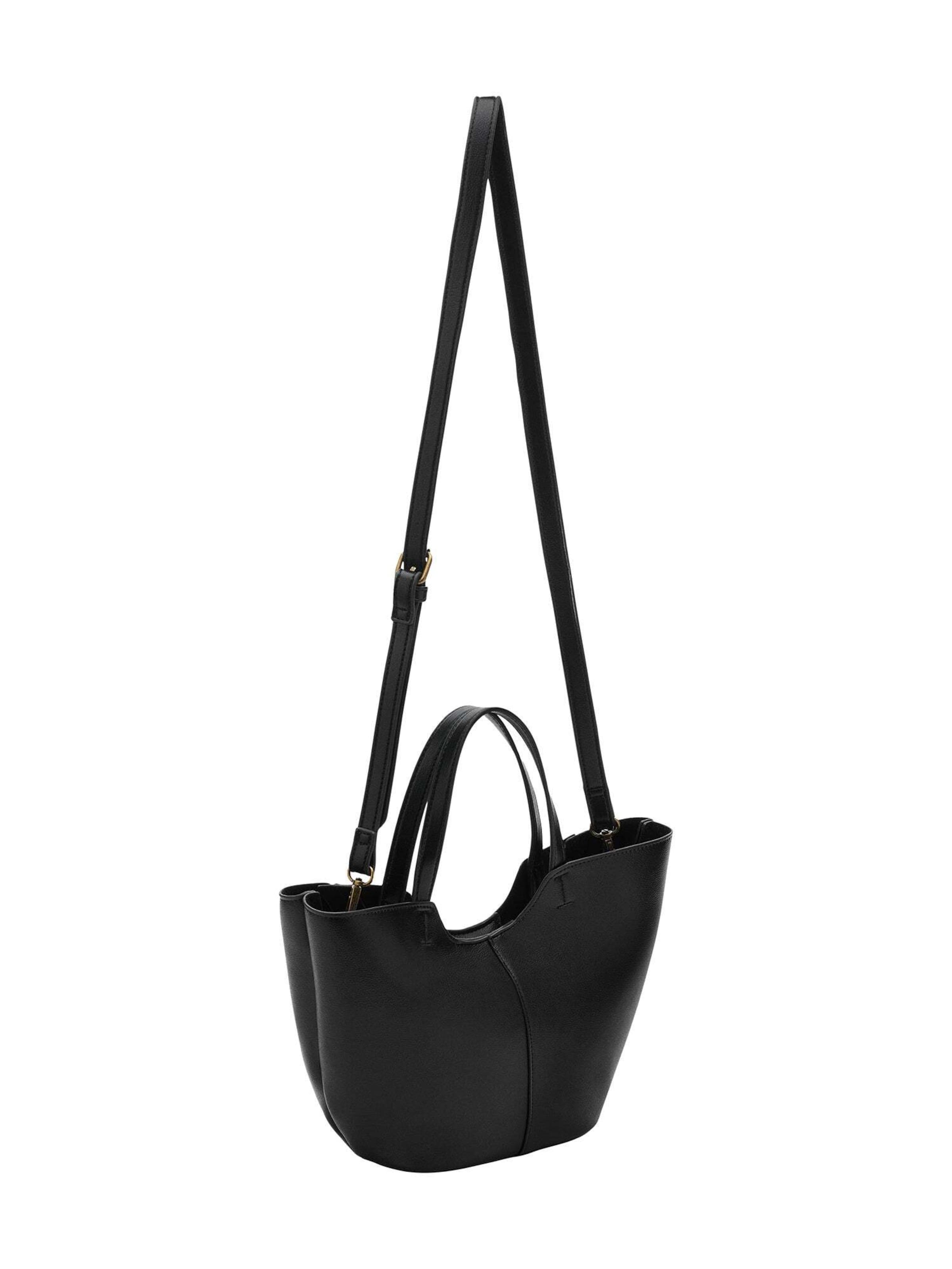 Pepe Jeans Handtasche 'Cevia Hexia' in Schwarz