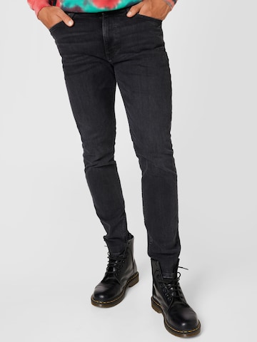 Tommy Jeans Jeans 'SIMON' in Schwarz: front