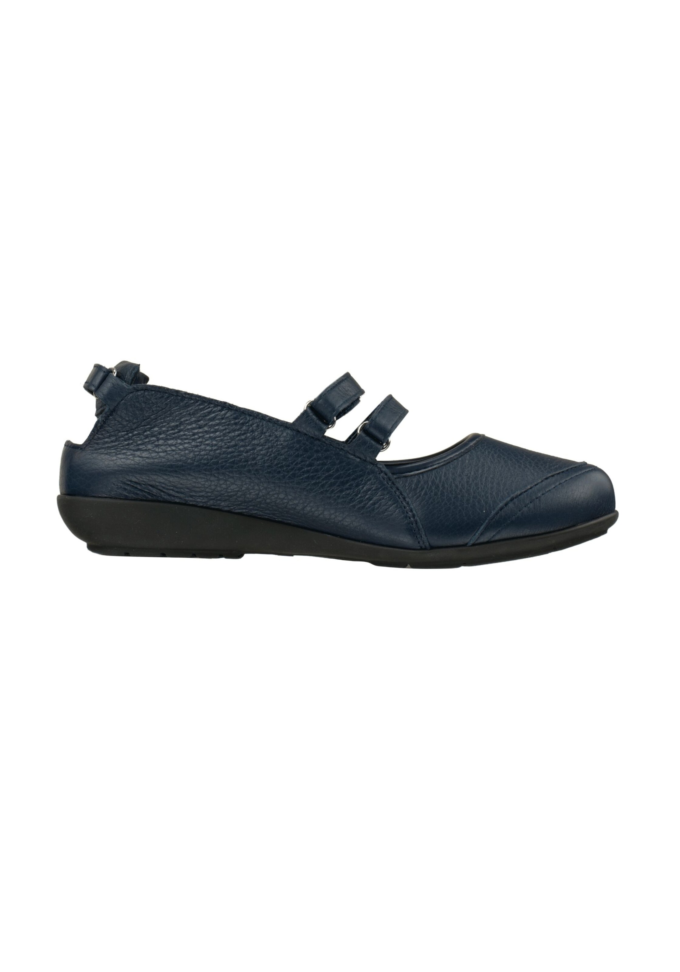 Natural Feet Strap ballerina 'Juliane' in Blue