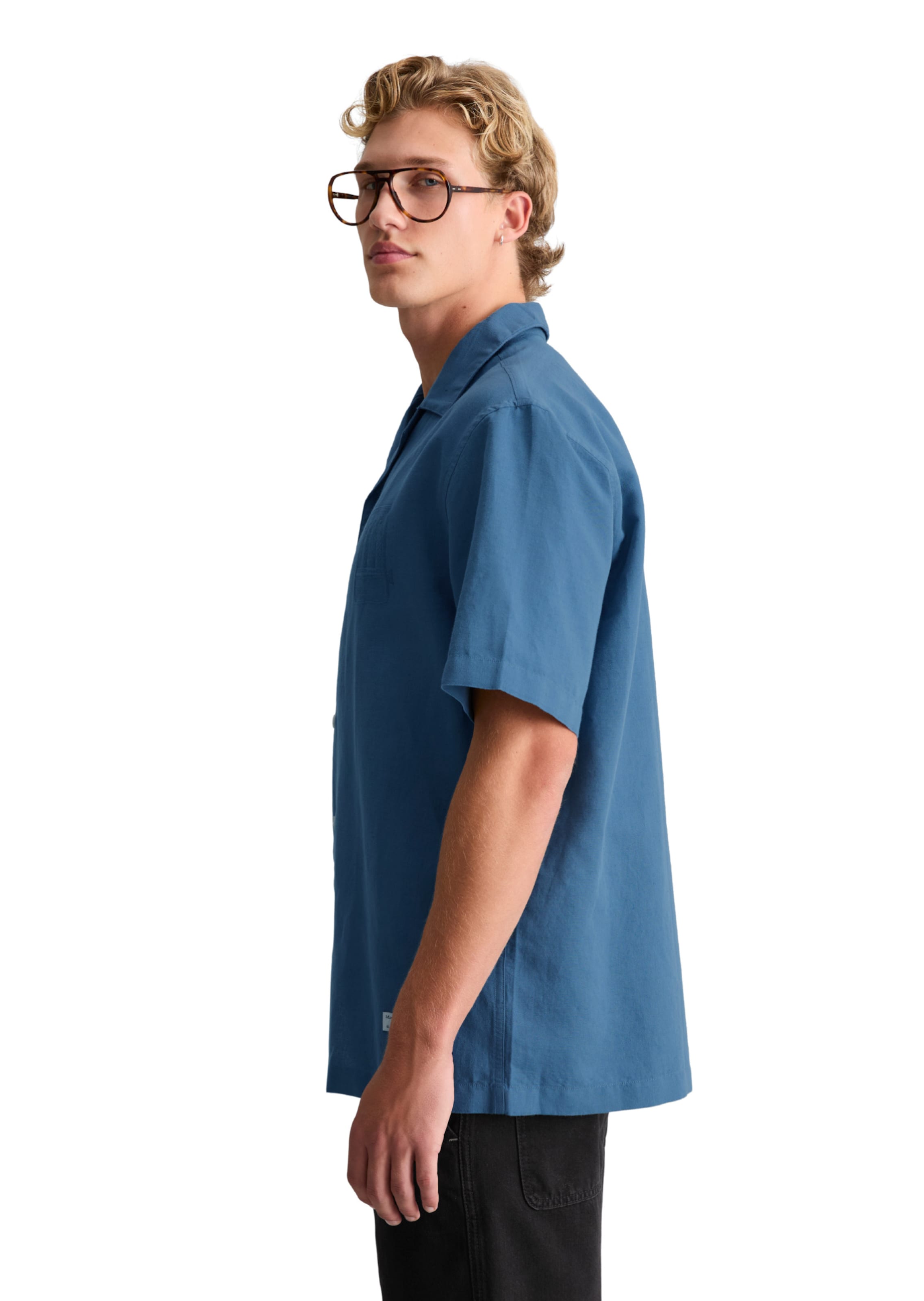 Marc O'Polo DENIM Regular fit Button Up Shirt in Blue