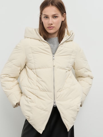 MANGO Jacke 'Donatelo' in Weiß: Vorderseite