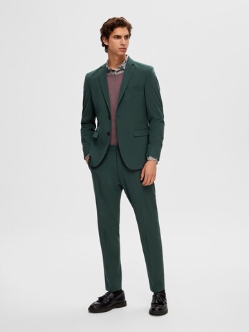 SELECTED HOMME Slim Fit Sakko 'Liam' in Grün