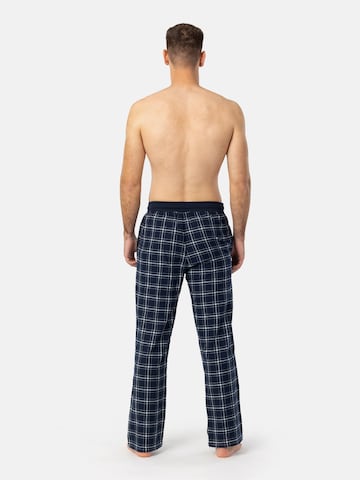 PANTONECLO Pyjamabroek 'Pantoneclo Men’s Night Wear Long Pajama' in Blauw
