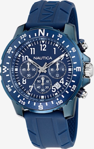 Orologio analogico di NAUTICA in blu: frontale