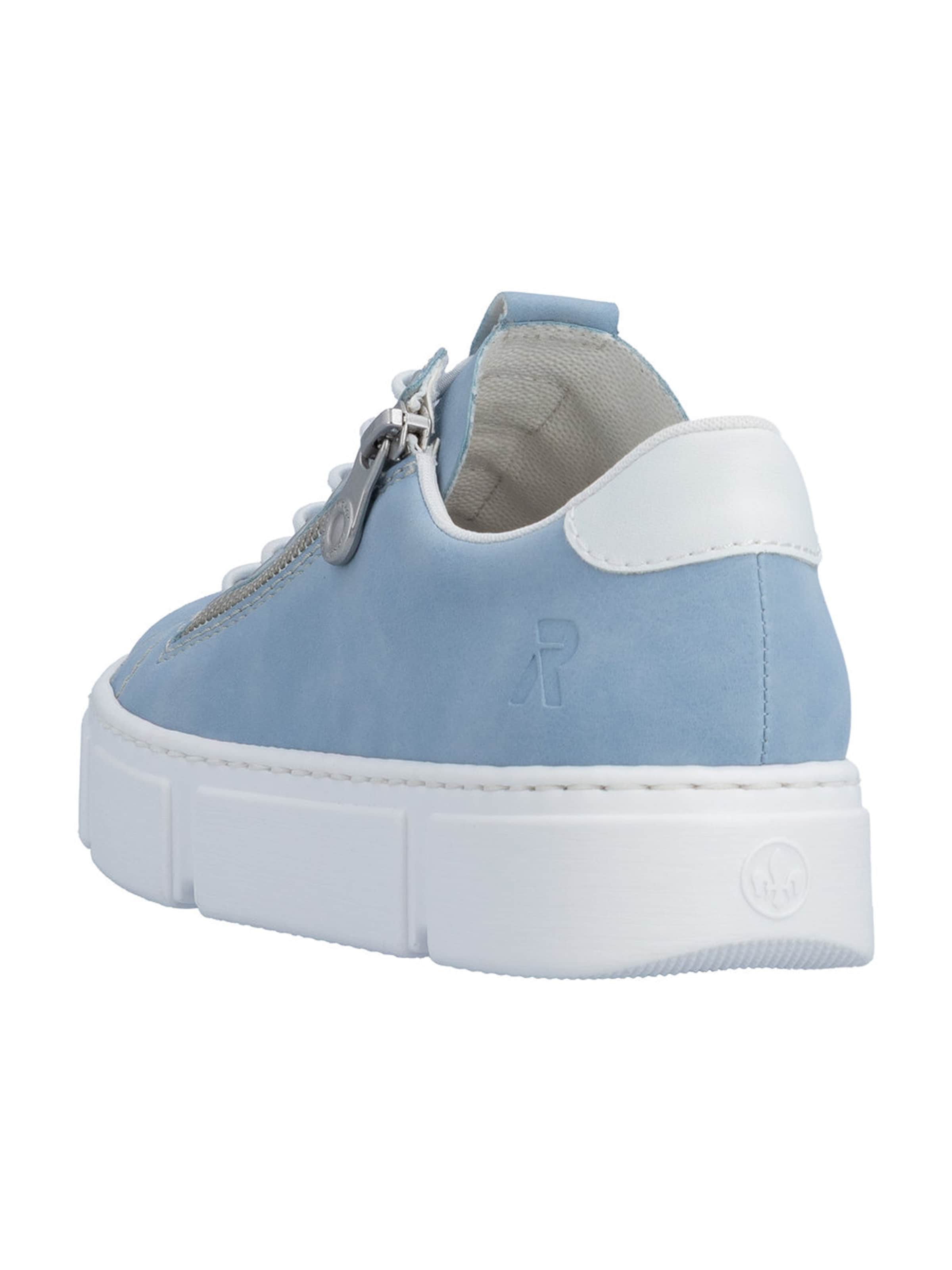 Baskets basses Rieker en bleu