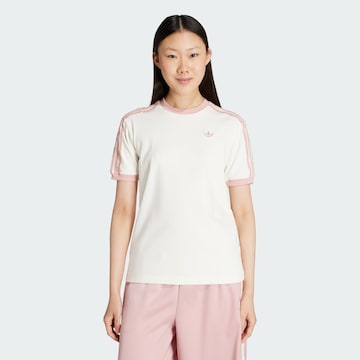ADIDAS ORIGINALS T-shirt i vit: framsida