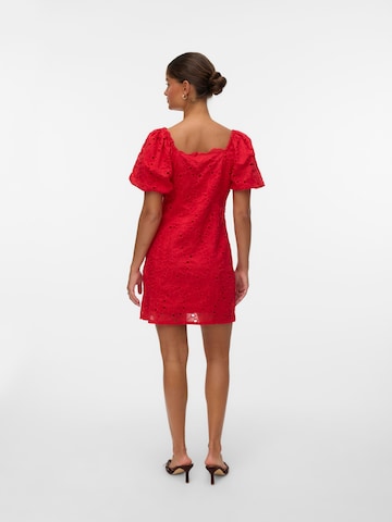 VERO MODA Cocktail dress 'VMElin' in Red