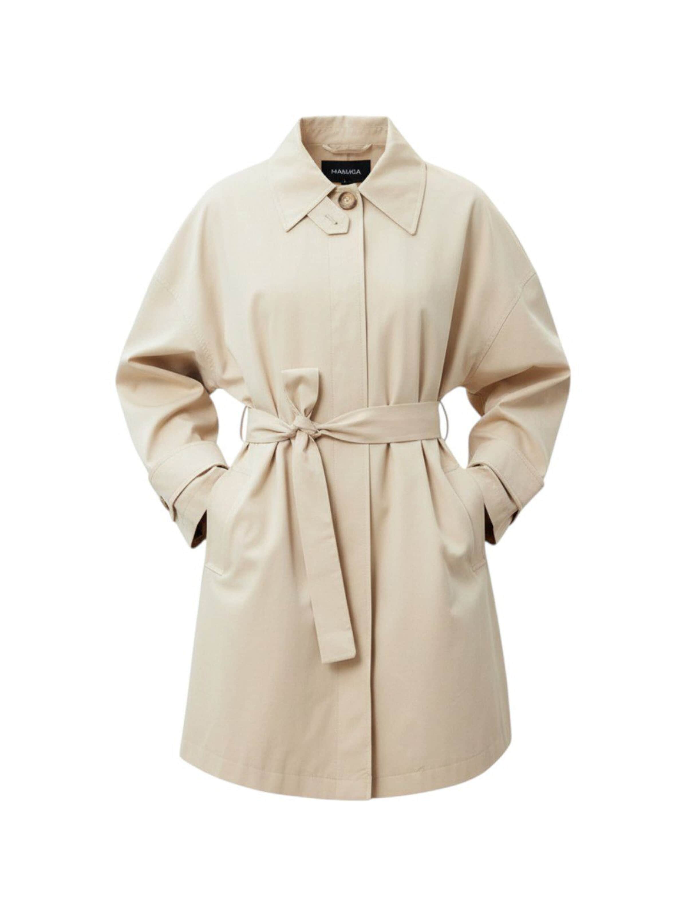 MANUKA Winterjacke‌‌‌‌‌‌‌‌ in S-M in beige, Produktansicht