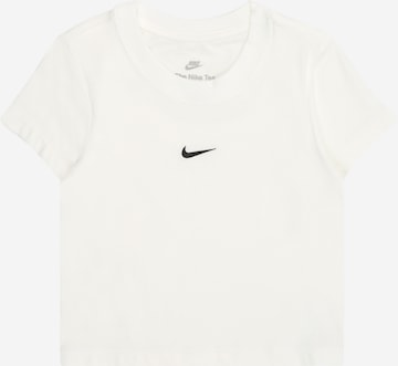 T-Shirt Nike Sportswear en blanc : devant