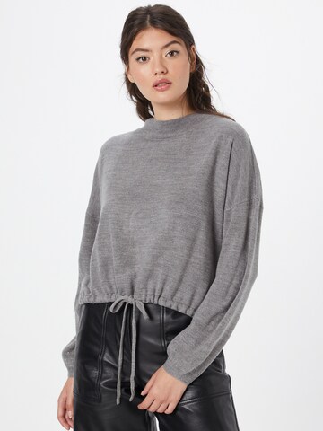 ONLY Sweater 'AMALIA' in Grey: front