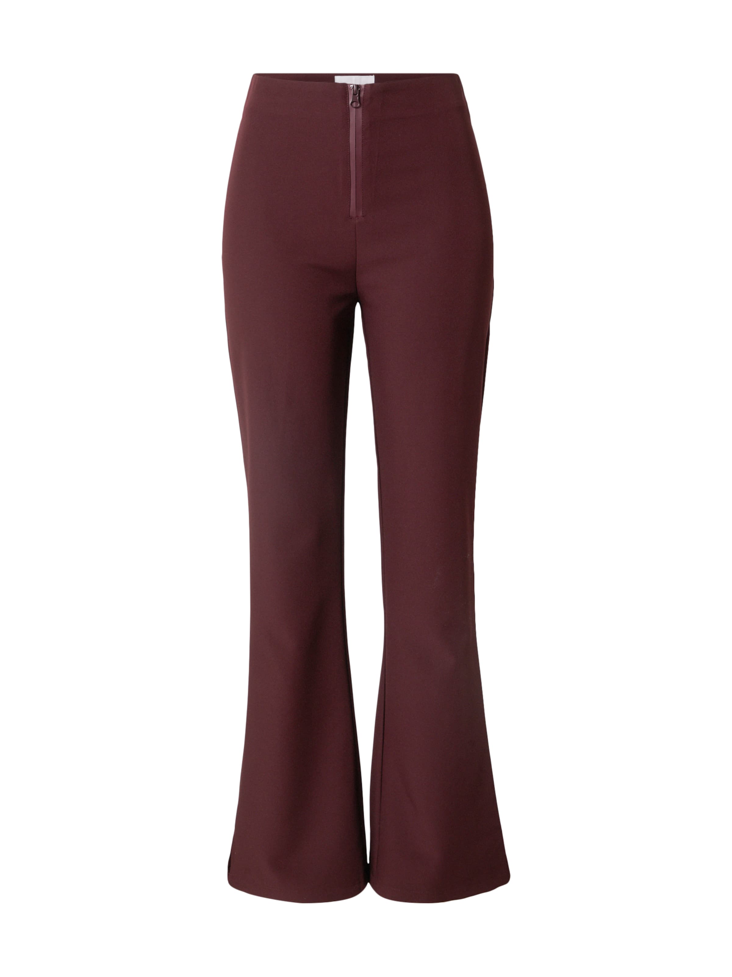 Hosbjerg Flared Trousers 'Hunch Adele' in Red: front