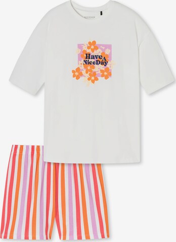 SCHIESSER Pajamas in Orange: front