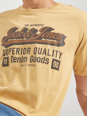 JACK & JONES Футболка в Желтый