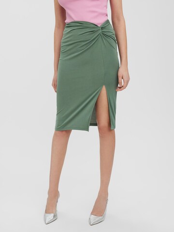 VERO MODA Rok 'Filli' in Groen: voorkant