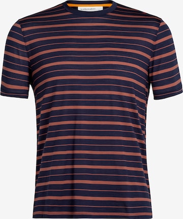 ICEBREAKER Functioneel shirt 'Wave' in Blauw: voorkant